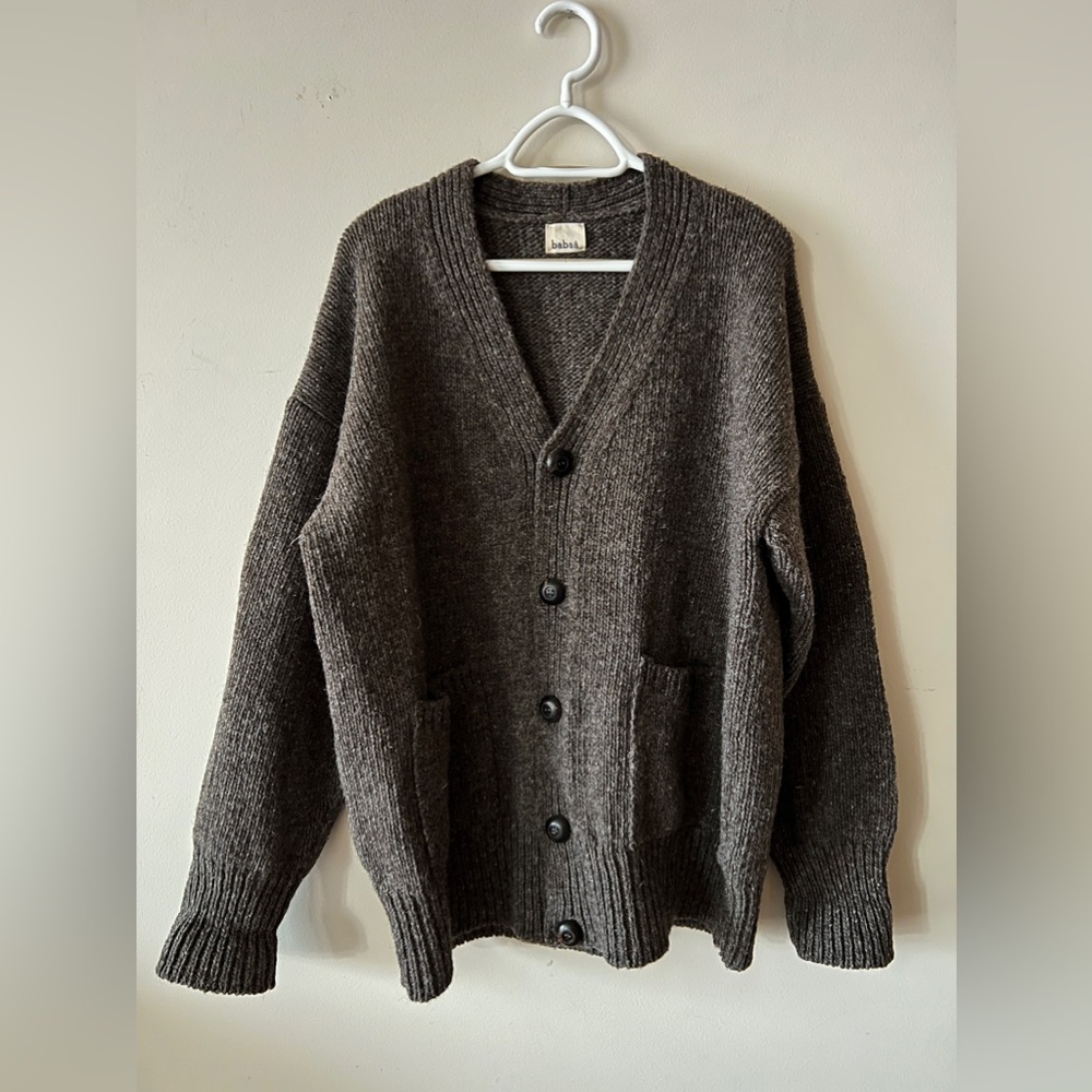 Babaà Cardigan - Men’s - Babaà no17 oak Cardigan - Never Worn - Small/Medium
